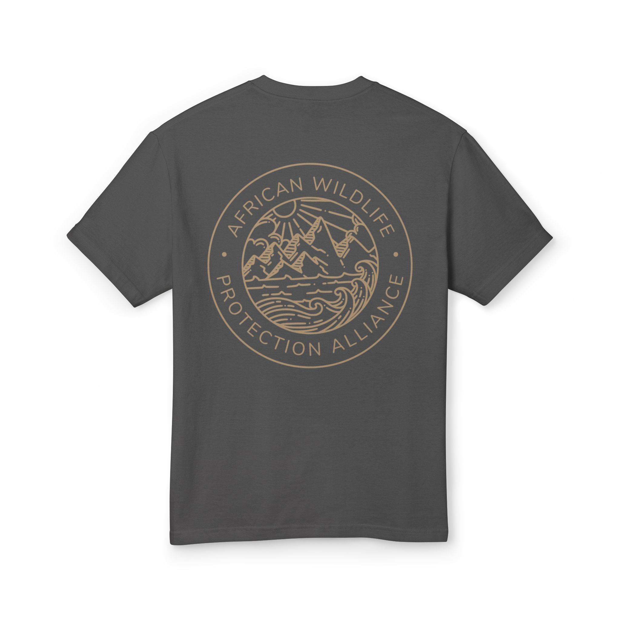 T-Shirt - African Mountain Conservation Unisex Garment-Dyed Tee