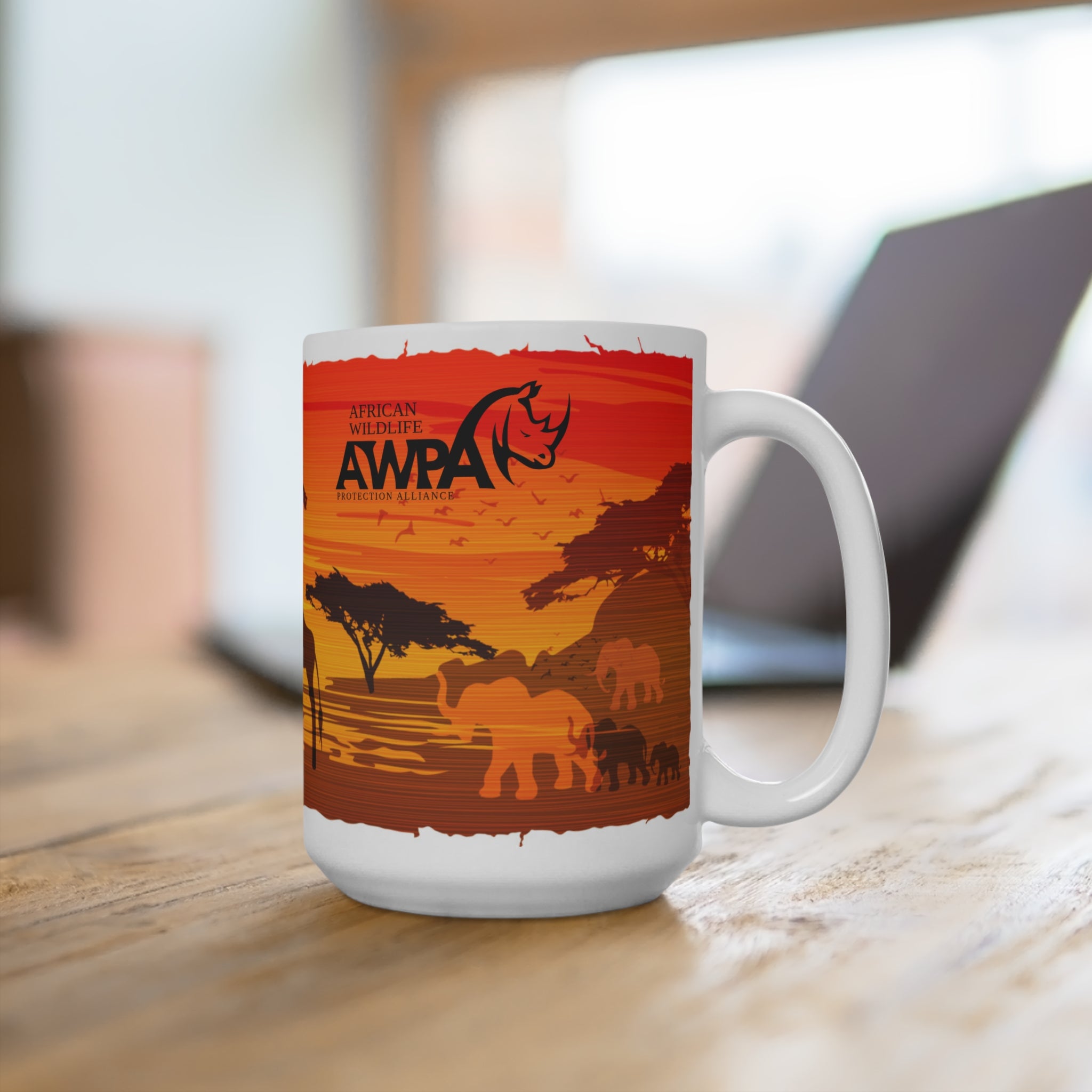 Safari Sunset Mug