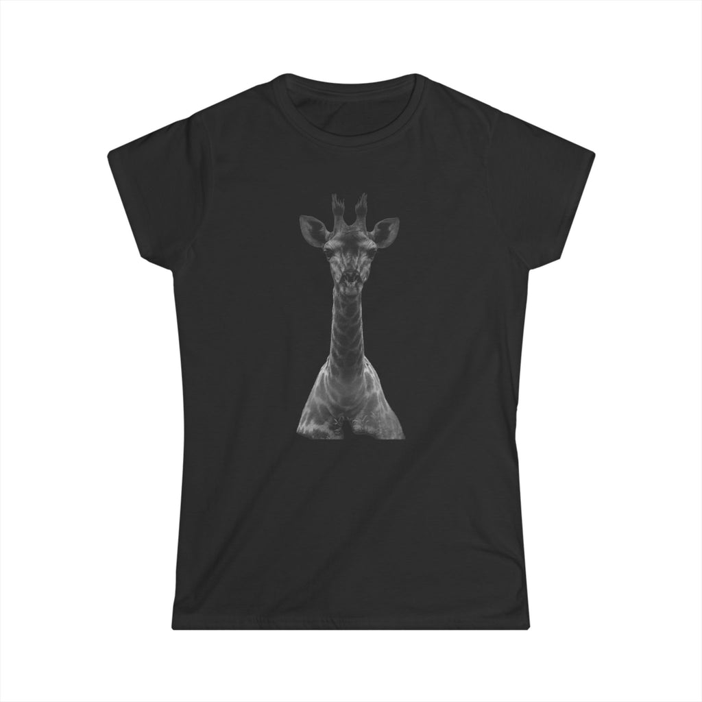 Wildlife Awareness Tee - Giraffe Print, Eco-Friendly Fashion, Animal Lovers Gift, Earth Day Shirt, Environmental Awareness Tee, Gift for Her