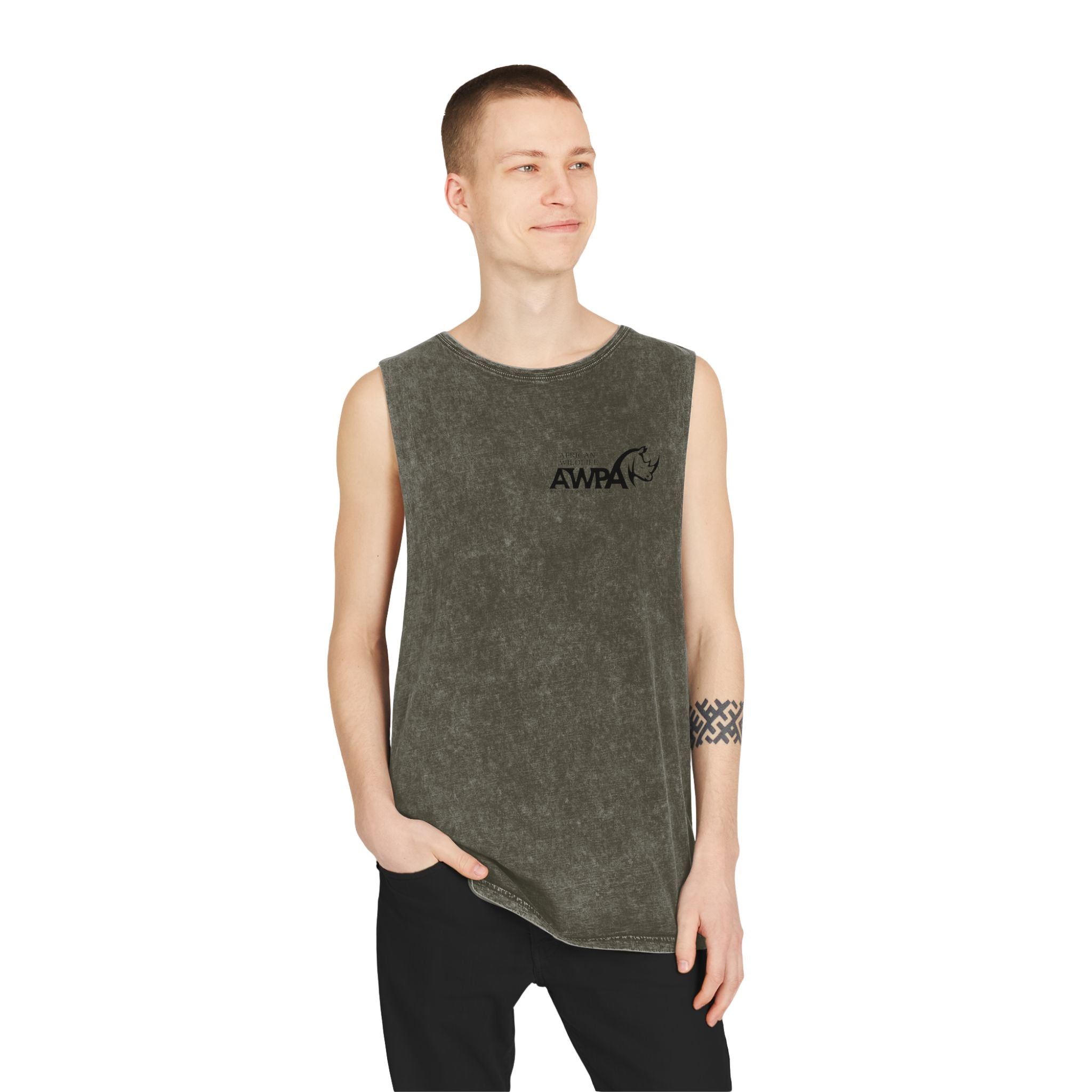 Stonewash Tank Top - Wildlife Conservation