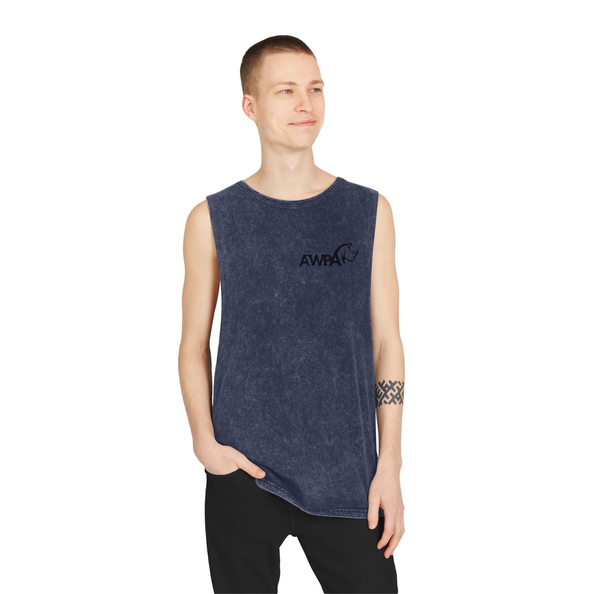 Stonewash Tank Top - Wildlife Conservation