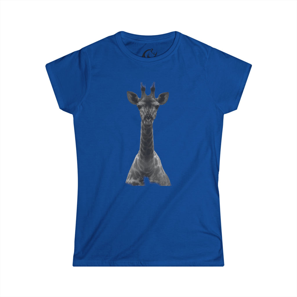 Wildlife Awareness Tee - Giraffe Print, Eco-Friendly Fashion, Animal Lovers Gift, Earth Day Shirt, Environmental Awareness Tee, Gift for Her