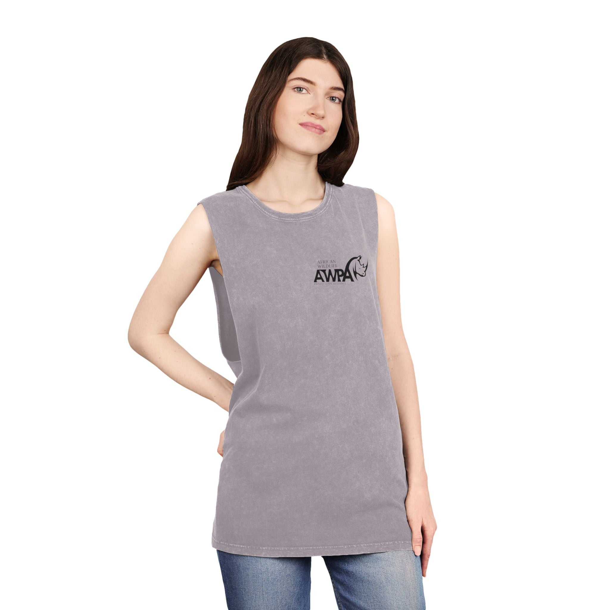 Stonewash Tank Top - Wildlife Conservation
