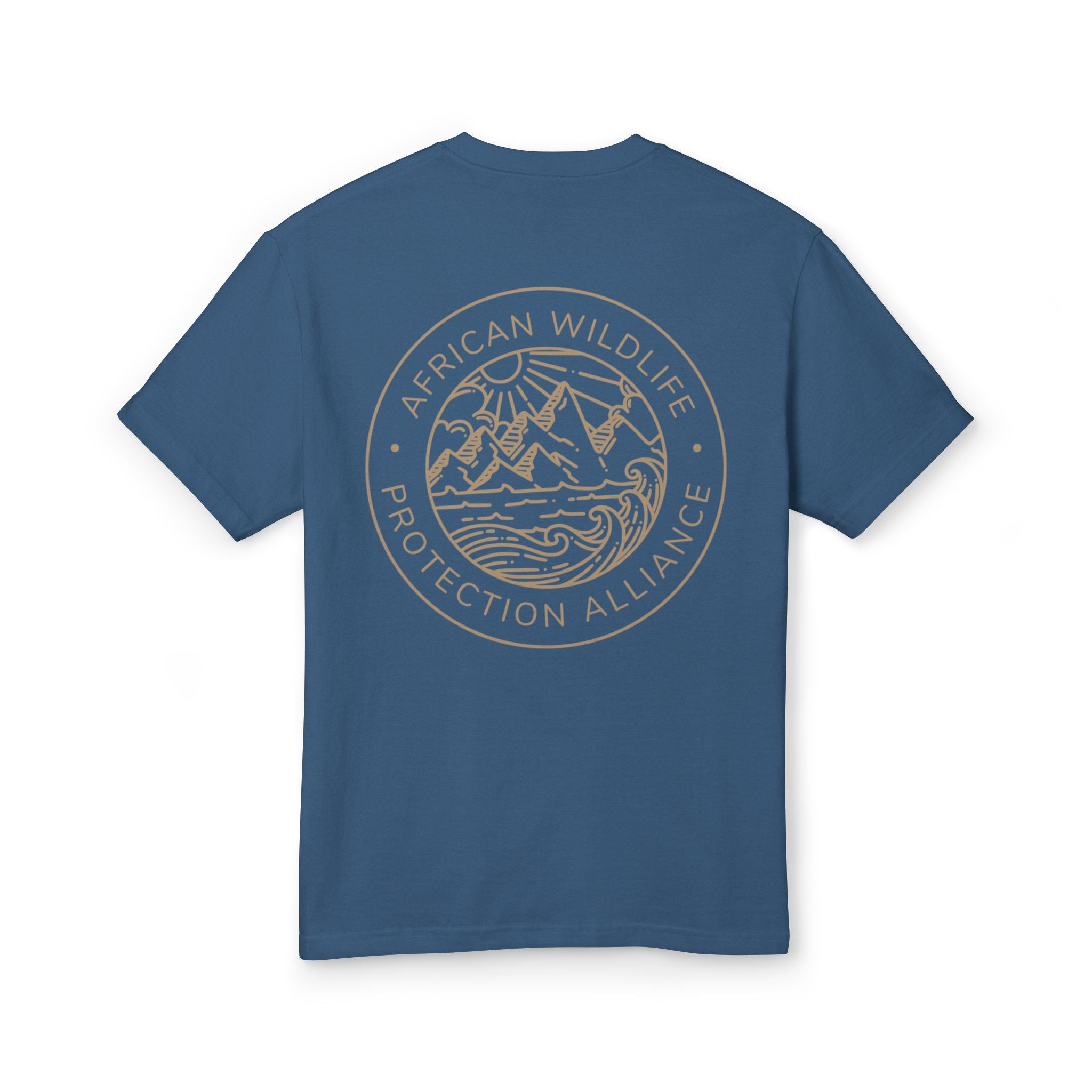 T-Shirt - African Mountain Conservation Unisex Garment-Dyed Tee