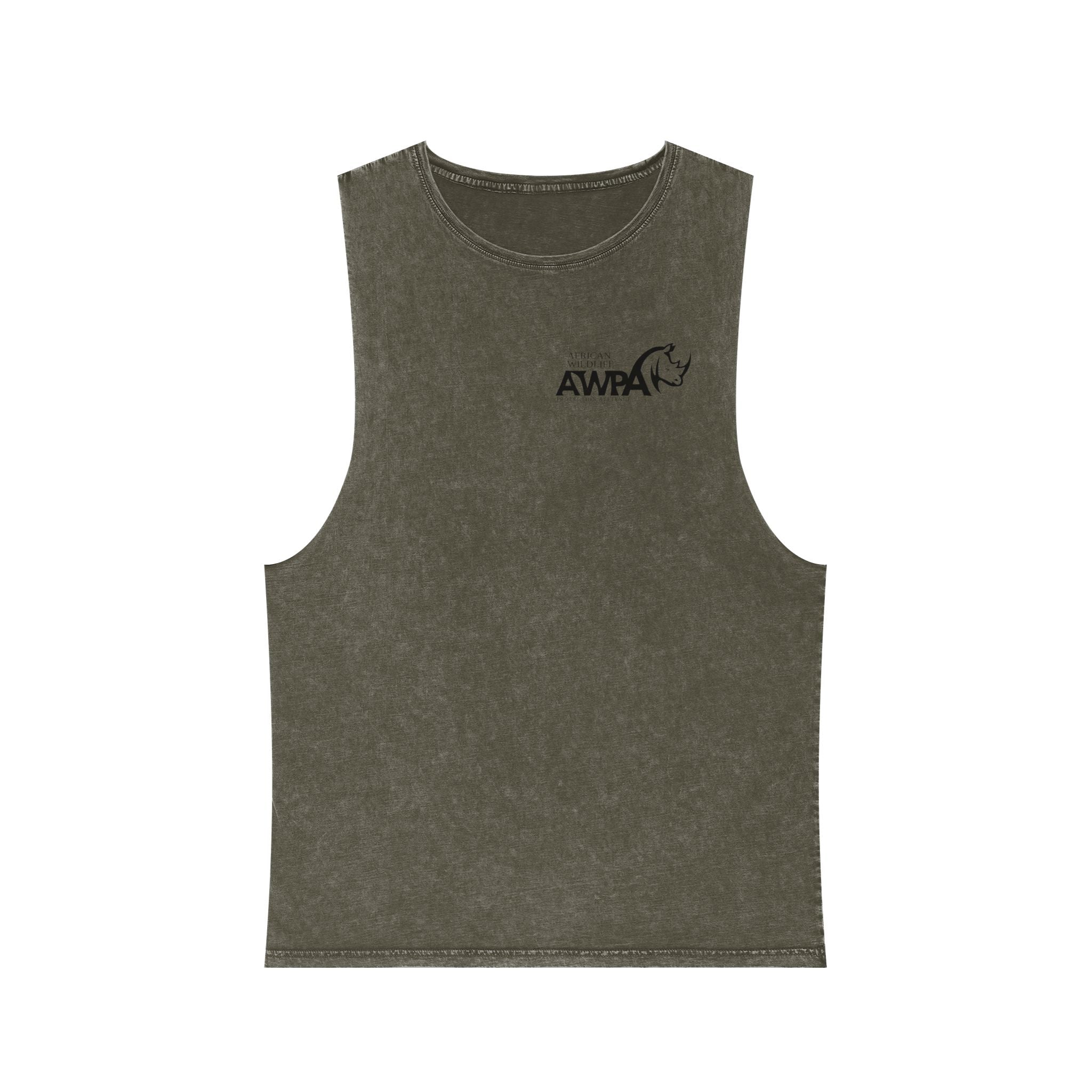Stonewash Tank Top - Wildlife Conservation