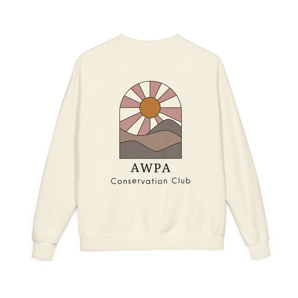 Eco-Friendly Crewneck Sweatshirt for Nature Lovers, AWPA Conservation Club Sweatshirt, Cozy Gift for Earth Day, Unisex Apparel, [...]