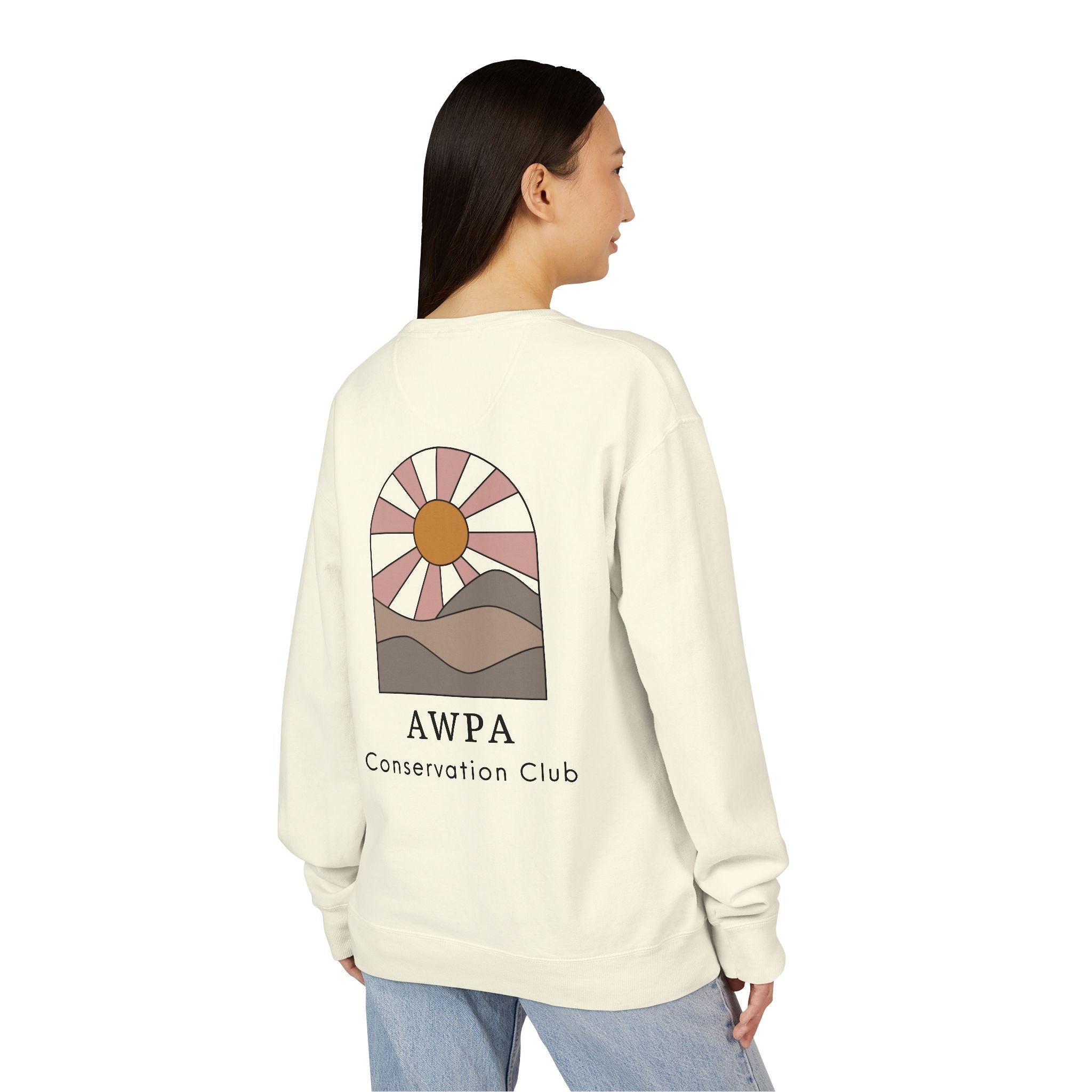 Eco-Friendly Crewneck Sweatshirt for Nature Lovers, AWPA Conservation Club Sweatshirt, Cozy Gift for Earth Day, Unisex Apparel, [...]