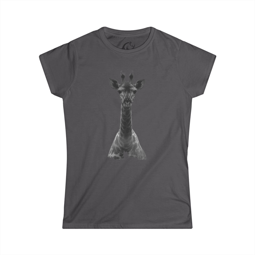 Wildlife Awareness Tee - Giraffe Print, Eco-Friendly Fashion, Animal Lovers Gift, Earth Day Shirt, Environmental Awareness Tee, Gift for Her
