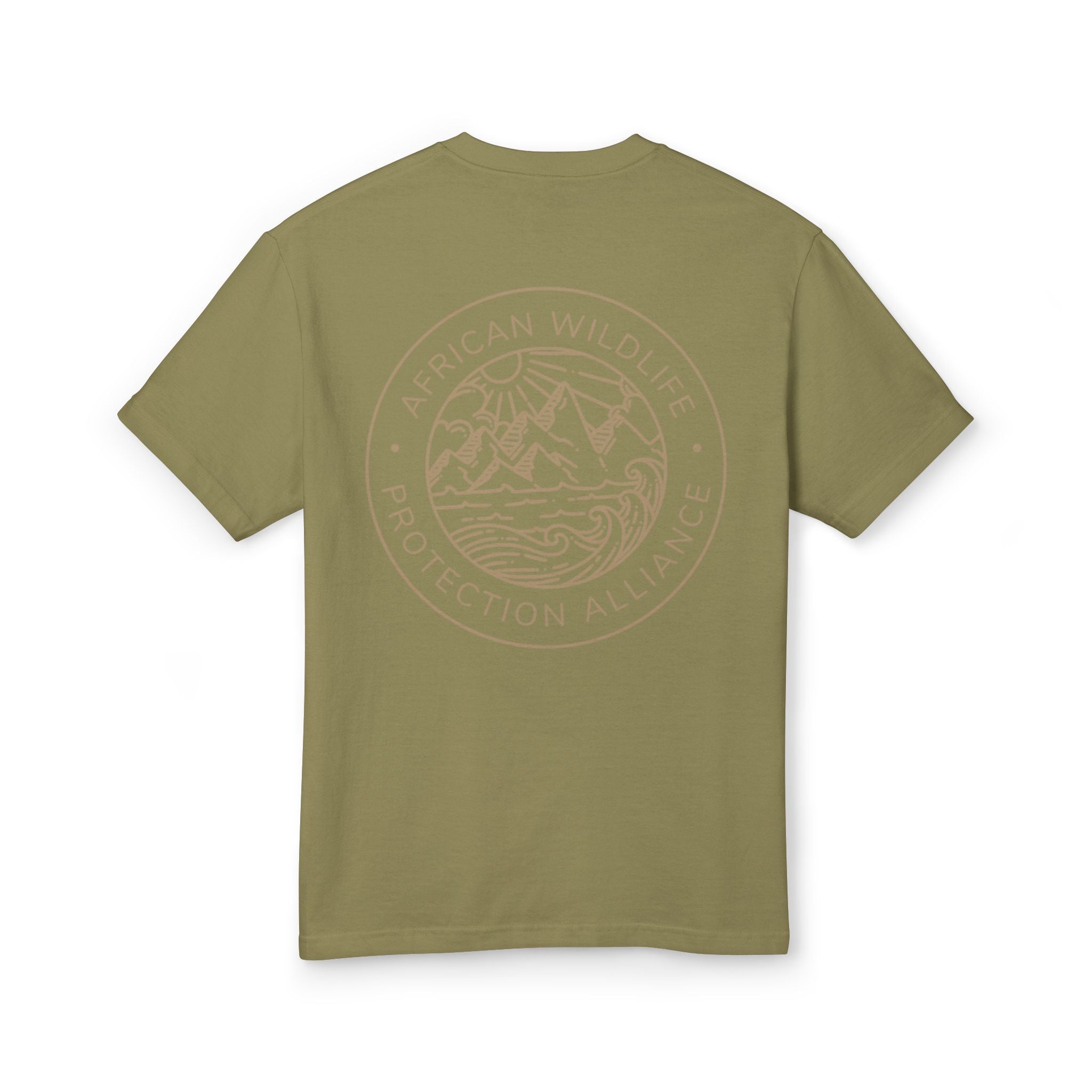 T-Shirt - African Mountain Conservation Unisex Garment-Dyed Tee