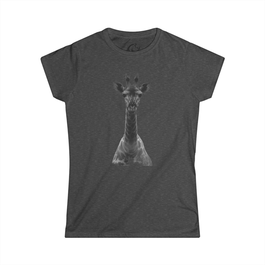 Wildlife Awareness Tee - Giraffe Print, Eco-Friendly Fashion, Animal Lovers Gift, Earth Day Shirt, Environmental Awareness Tee, Gift for Her