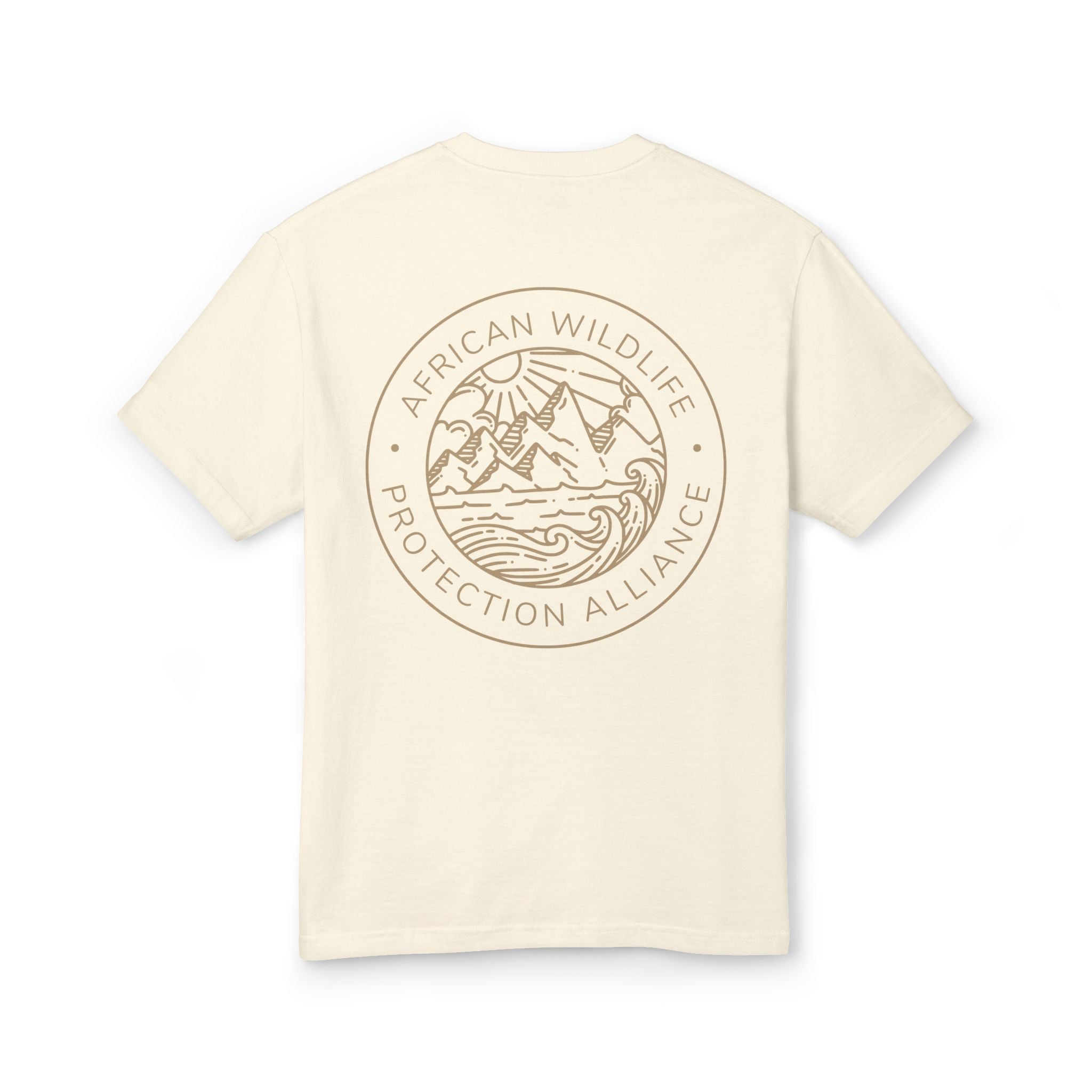 T-Shirt - African Mountain Conservation Unisex Garment-Dyed Tee