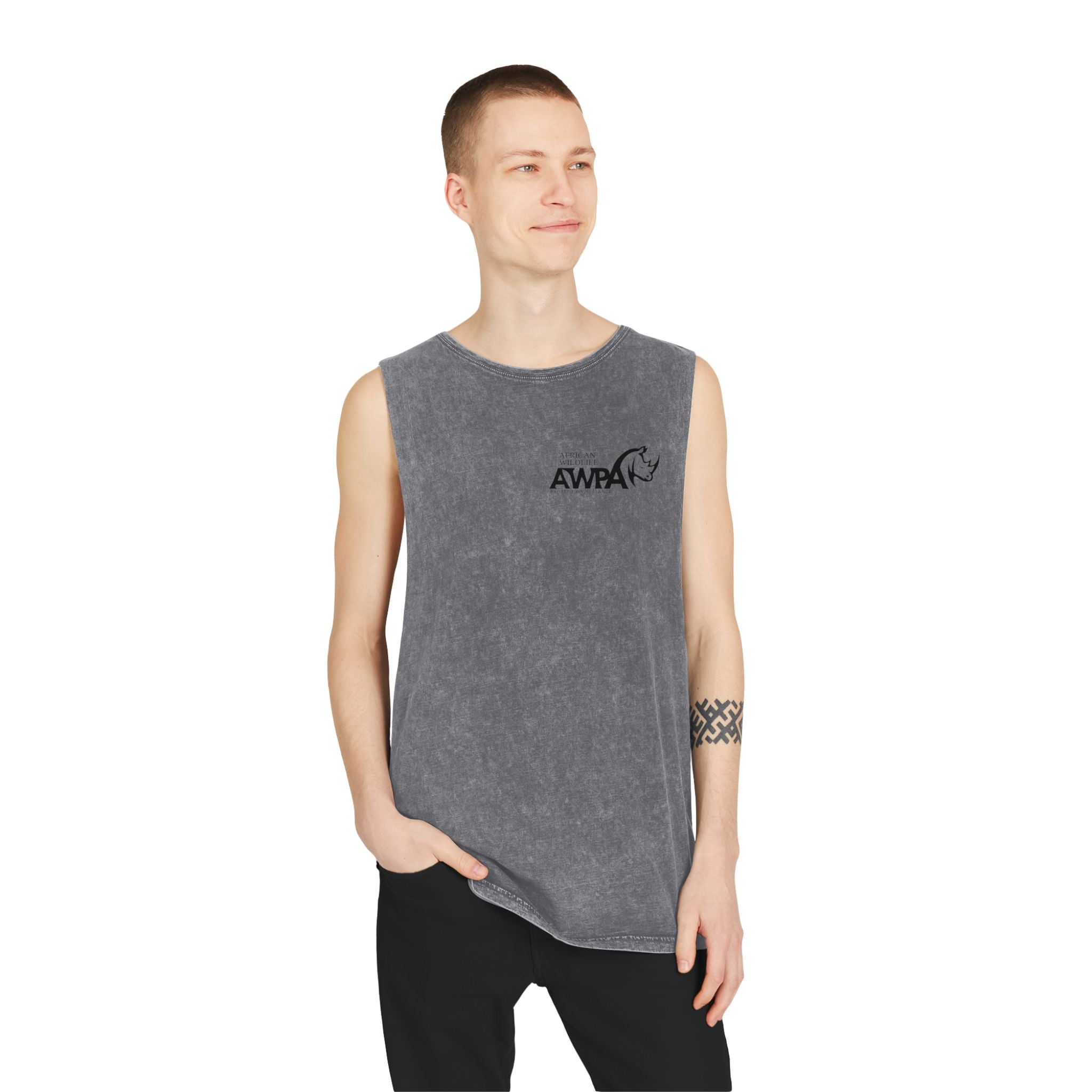 Stonewash Tank Top - Wildlife Conservation