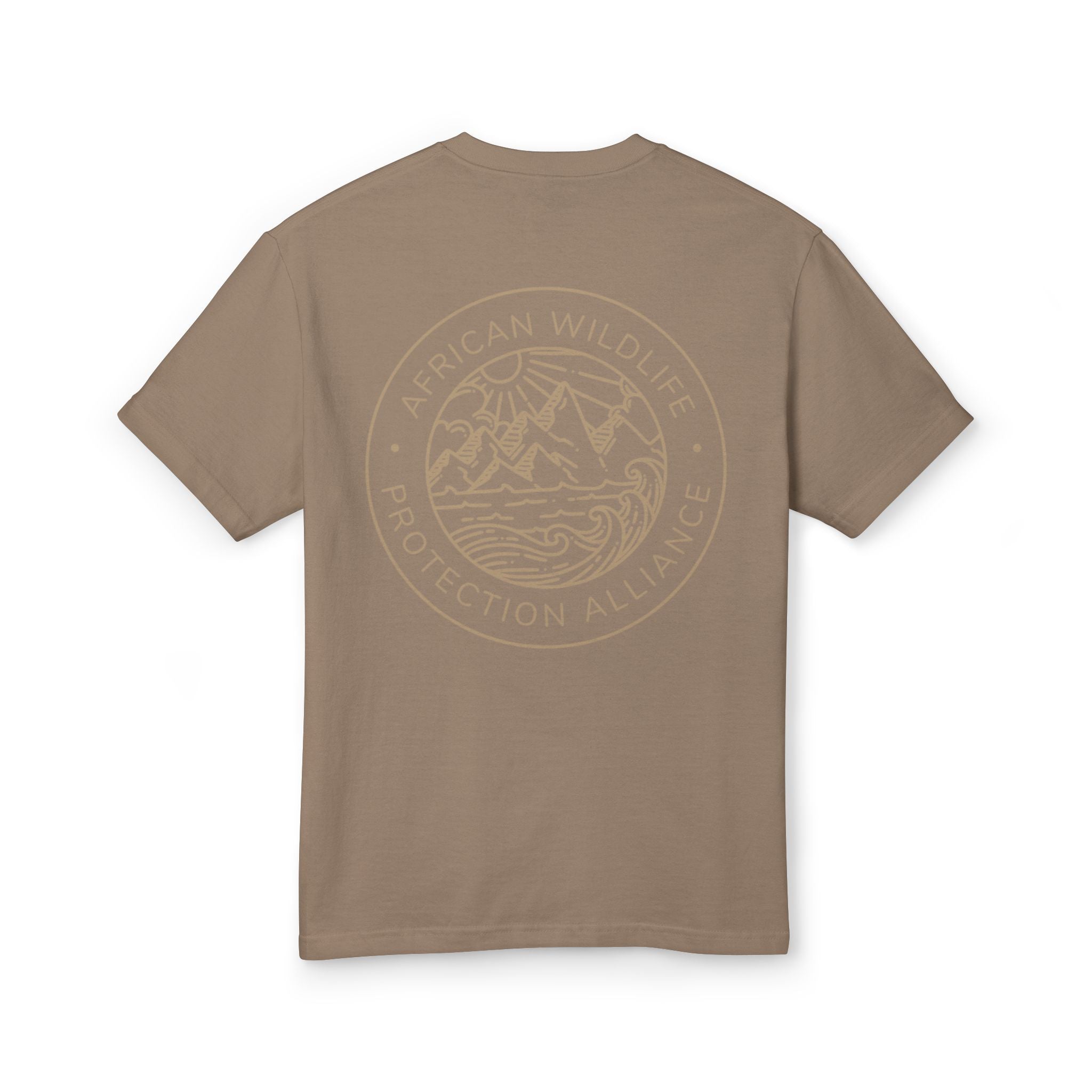 T-Shirt - African Mountain Conservation Unisex Garment-Dyed Tee