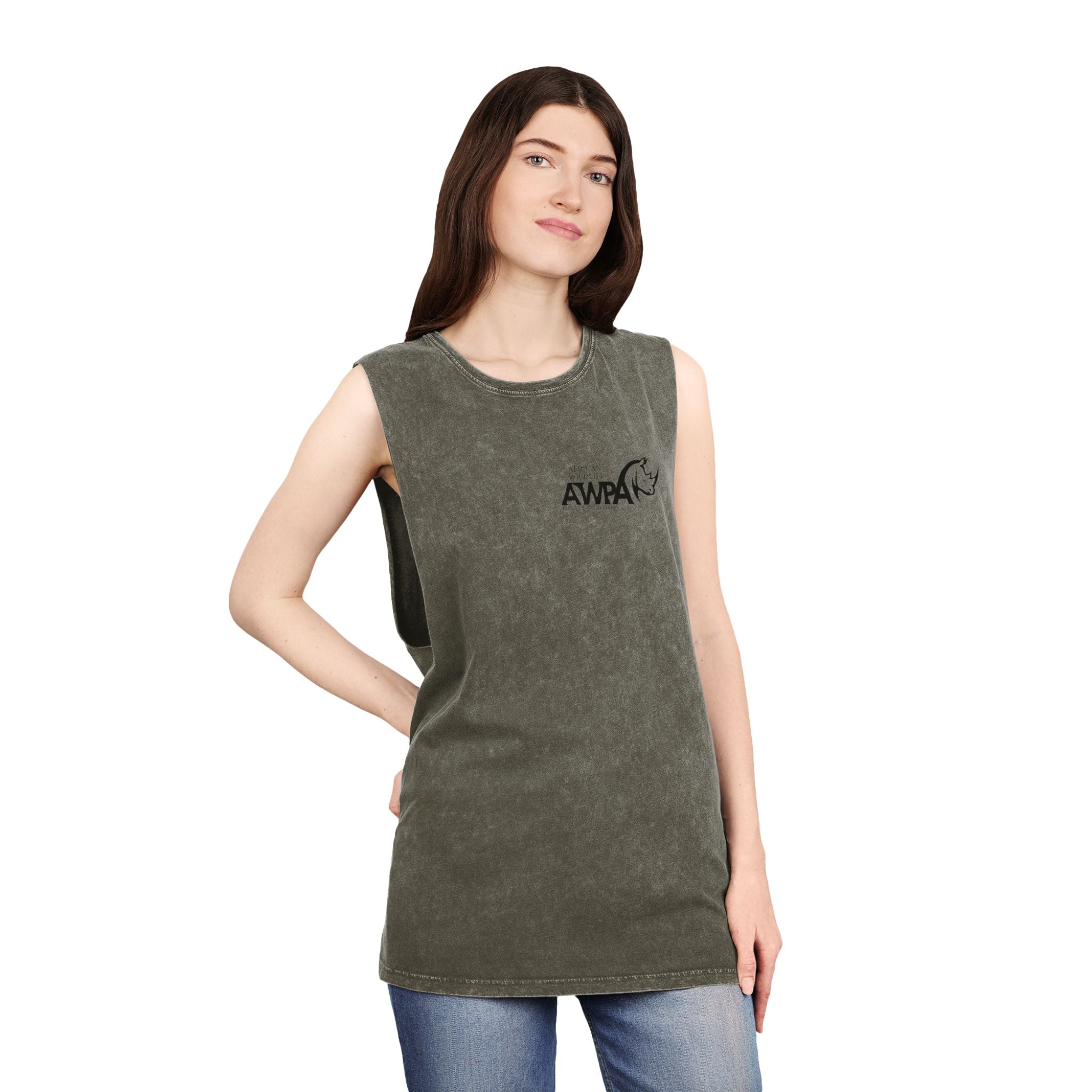 Stonewash Tank Top - Wildlife Conservation