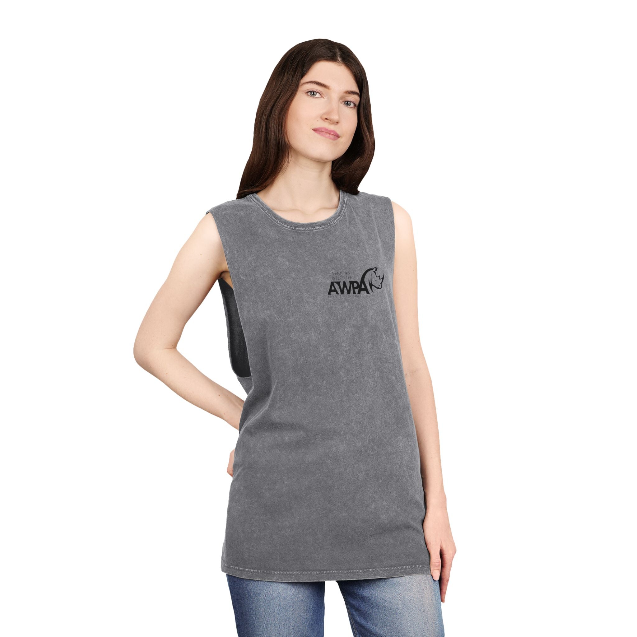 Stonewash Tank Top - Wildlife Conservation